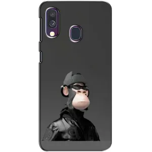 Чехлы с Обезьянами NFT для Samsung Galaxy A40 2019 (A405F) (AlphaPrint) (стильная обезьяна NFT)