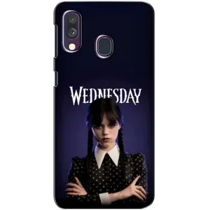 Чохли Венсдей на Samsung Galaxy A40 2019 (A405F) Уенсдей (AlphaPrint) (Wednesday)