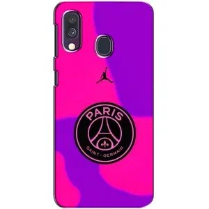 Чохли PSG для Samsung Galaxy A40 2019 (A405F) (AlphaPrint) (яскравий ПСЖ)