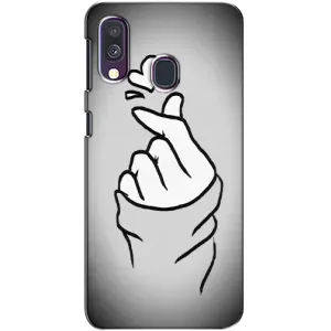 Чохол з принтом «Значок Love» для Samsung Galaxy A40 2019 (A405F)