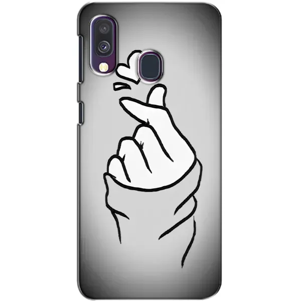 Чохол з принтом «Значок Love» для Samsung Galaxy A40 2019 (A405F)