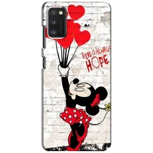 Чехол Disney Mouse Samsung Galaxy A41 (A415) (PREMIUMPrint) (Heart Minni)