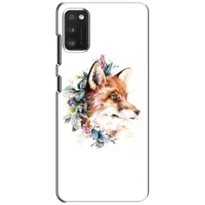 Чохли з картинкою Лисичка для Samsung Galaxy A41 (A415) (VPrint) (Лиса в квітах)