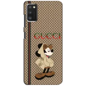 Чехлы ГУЧЧИ для Самсунг А41 (AlphaPrint) (Mickey GUCCI)