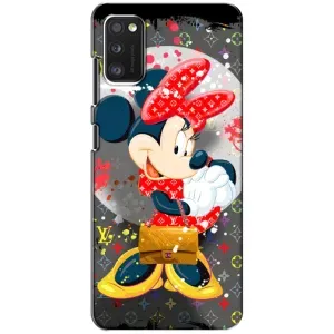 Чехол Disney Mouse Samsung Galaxy A41 (A415) (PREMIUMPrint) (Minni с бантиком)