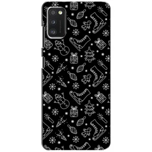 Новогодние, Праздничные Чехлы для Samsung Galaxy A41 (A415) - 2024 год (Новогодний фон)