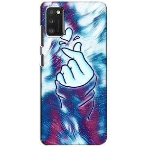 Чехол с принтом «Радужное сердце» для Samsung Galaxy A41 (A415)
