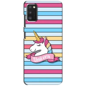 Чехол для Самсунг А41 - (Единорожки - Новинки) (AlphaPrint) (Unicorn)