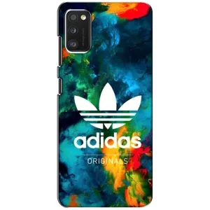 Чохли Адидас для Samsung Galaxy A41 (A415) (AlphaPrint) (Яскравий Адідас)