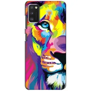 Чохол з картинкою ЛЕВ для Samsung Galaxy A41 (A415) (VPrint) (Яскравий Лев)