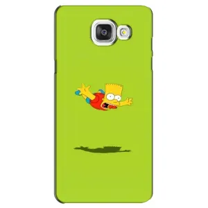 Чехол с Симпсонами для Samsung Galaxy A5 2016 / A5100 / A510F (VPrint) (Барт Симпсон)