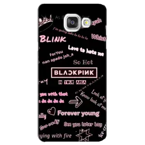 Чохол з музикальним гуртом для Samsung Galaxy A5 2016 / A5100 / A510F (BLACKPINK)