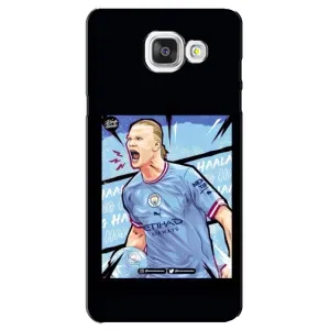 Чехлы с футболистом Ерлинг Холанд для Samsung Galaxy A5 2016 / A5100 / A510F (AlphaPrint) (гол Эрлинг Холланд)