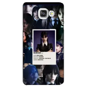 Чехлы Венсдей на Samsung Galaxy A5 2016 / A5100 / A510F Уэнсдей (AlphaPrint) (коллаж Уэнздей)