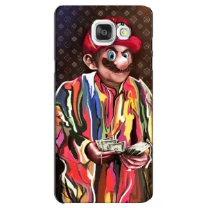 Бренднові Чохли для Samsung Galaxy A5 2016 / A5100 / A510F - (PREMIUMPrint) (Mario LV)