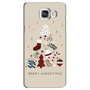 Різдвяні Чохли для Samsung Galaxy A5 2016 / A5100 / A510F (VPrint) (Merry Christmas)