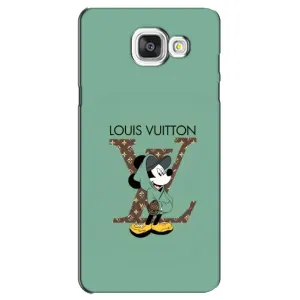 Чехлы Луи Витон для Samsung Galaxy A5 2016 / A5100 / A510F (AlphaPrint - LOUIS VUITTON) (Микки Маус LV)