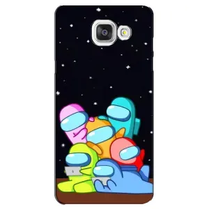 Чохли Амонг Ас для Samsung Galaxy A5 2016 / A5100 / A510F (AlphaPrint) (Скіни в космосі)