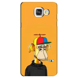 Чехлы с Обезьянами NFT для Samsung Galaxy A5 2016 / A5100 / A510F (AlphaPrint) (Скучающая Обезьяна NFT)