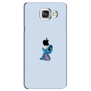 Чехол с принтом Стич на Samsung Galaxy A5 2016 (A5100, A510F) (Stitch apple)