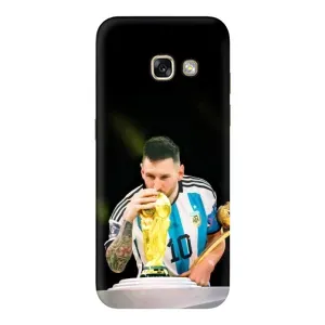 Чехлы для Samsung Galaxy A5 2017 / A520 / A520F (Leo чемпион) (AlphaPrint) (Кубок Месси)