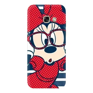Эксклюзивный чехол для Samsung Galaxy A5 2017 / A520 / A520F (AlphaPrint - Мультяшные) (Маус в очках)