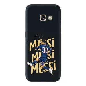 Чехлы для Samsung Galaxy A5 2017 / A520 / A520F (Leo чемпион) (AlphaPrint) (Messi ПСЖ)