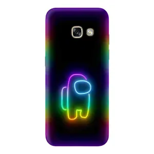Чохли Амонг Ас для Samsung Galaxy A5 2017 / A520 / A520F (AlphaPrint) (Яскравий скін)
