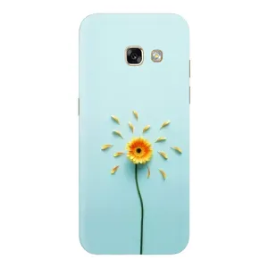 Чехлы с Цветами для Samsung Galaxy A5 2017 / A520 / A520F (VPrint) (Желтый цветок)