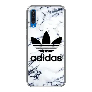 Чохли Адидас для Samsung Galaxy A50 2019 (A505F) (AlphaPrint) (Адідас на мраморі)