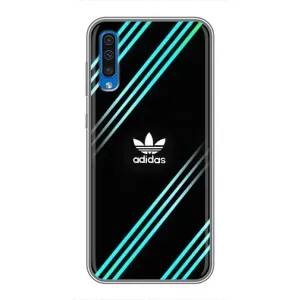 Чохли Адидас для Samsung Galaxy A50 2019 (A505F) (AlphaPrint) (Адідас з полосами)