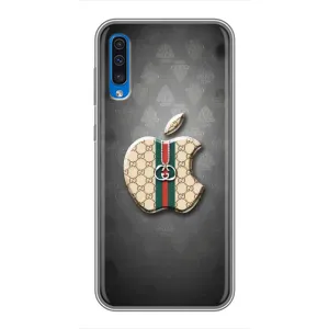 Чехлы ГУЧЧИ для Самсунг А50 (2019) (AlphaPrint) (Apple gucci)