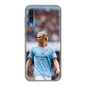 Чохли з футболістом Ерлінг Холанд для Samsung Galaxy A50 2019 (A505F) (AlphaPrint) (Ерлинг Холанд)