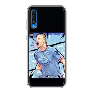 Чохли з футболістом Ерлінг Холанд для Samsung Galaxy A50 2019 (A505F) (AlphaPrint) (гол Ерлінг Холанд)