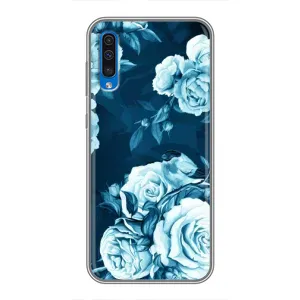 Чехлы (ART) Цветы на Samsung Galaxy A50 2019 (A505F) (VPrint) (Блактині бутони)