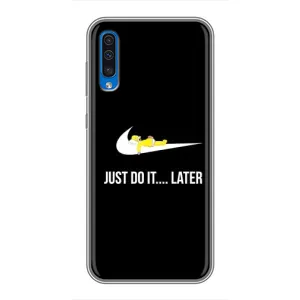 Чехол с Симпсонами для Samsung Galaxy A50 2019 (A505F) (VPrint) (Гомер Later)