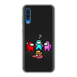 Чехол Амонг Ас для Samsung Galaxy A50 2019 (A505F) (AlphaPrint) (Импостер)