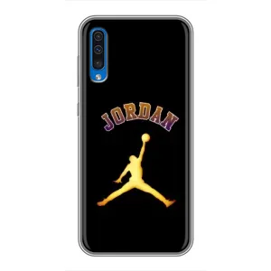 Чохли для Samsung Galaxy A50 2019 (A505F) - з картинкою JORDAN (AlphaPrint) (Jordan Gold)