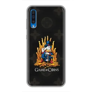 Чехли для Samsung Galaxy A50 2019 (A505F) - Скрудж МакДак Louis Vuitton (PREMIUMPrint) (Король грошей)