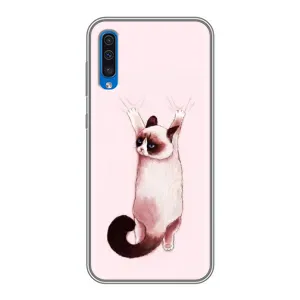 Чохол на Самсунг Галаксі А50 2019 (А505Ф) з Котиками (VPrint) (Котик падає)