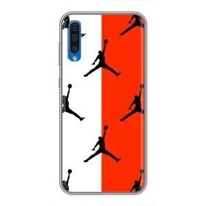 Чохли для Samsung Galaxy A50 2019 (A505F) - з картинкою JORDAN (AlphaPrint) (Лого Джордан)