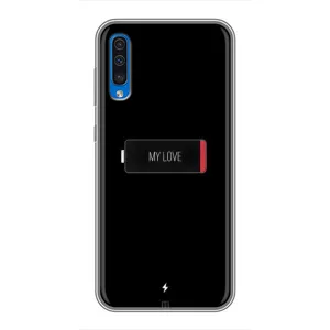 Чехлы для любимой на Самсунг Галаксі А50 2019 (А505Ф) (VPrint) (Love battery)