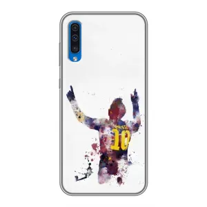 Чехлы Месси для Samsung Galaxy A50 2019 (A505F) (AlphaPrint) (Messi Barca)