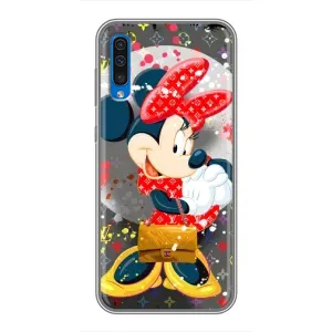 Чохол Disney Mouse Samsung Galaxy A50 2019 (A505F) (PREMIUMPrint) (Minni з бантіком)