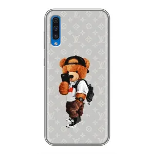 Бренднові Чохли для Samsung Galaxy A50 2019 (A505F) - (PREMIUMPrint) (Ведмедик Луі)