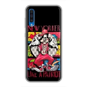 Популярні Чохли з картинками для Самсунг Галаксі А50 2019 (А505Ф) (Мультяшний Волк)