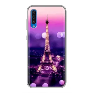 Чохол Ейфелева Вежа Samsung Galaxy A50 2019 (A505F) - (AlphaPrint) (Париж Башня)