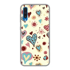Чехлы для любимой на Самсунг Галаксі А50 2019 (А505Ф) (VPrint) (Сердечки)
