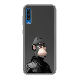 Чехлы с Обезьянами NFT для Samsung Galaxy A50 2019 (A505F) (AlphaPrint) (стильная обезьяна NFT)