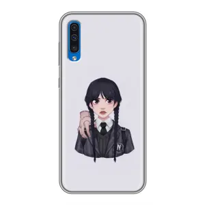 Чохли Венсдей на Samsung Galaxy A50 2019 (A505F) Уенсдей (AlphaPrint) (Венздей і Річ)